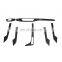 Carbon Fiber Interior Trim for AUDI A5 Dashboard Handle Trim Styling console cover Replacement 2017-2019
