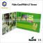 Custom Business 2.4" 4.3" 5" 7" 10" video card/ LCD Video book video brochure