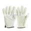 Work Gloves Deerskin Leather Security Protection Safety Garden Driver Workers Warm Sports White Leather Gloves