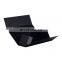 Black magnetic closure flip top lid foldable wine bottle gift boxes