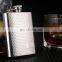 Girl Female Engraved Silver Printed Embossed Sublimation Blanks Big Groomsmen Gifts Men Whisky Hip Flask