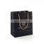 Custom for jewelry grade kraft paper bag recycled black paper bag with logo printed kraft paper bag