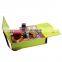Countdown anniversary packaging box chocolate food advent calendar book with ribbon closure