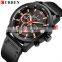 CURREN 8291 Men Quartz Movement Wristwatches Fashion&Casual Leather Band Alloy Case Auto Date man luxury watch