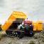 2021 promotion agricultural farm crawler scissor mine truck cargo tracked tipper 4 ton site dumper