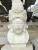 white jade marble Customized natural stone marble head sculpture temple decoration buddha figure statue