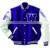 Baseball men jacket with leather sleeve custom embroidery patched logo letterman