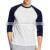 Hot Selling T-shirt For Men Two Color Custom T-Shirts Raglan Sleeve tees