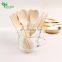 Yada Custom 160mm Eco Friendly Biodegradable Natural Wood Knife Fork Spoon Wood Cutlery Set