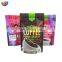 Custom printed 50g 250g 500g 1kg stand up pouch packaging wholesale coffee bag with valve and zipper