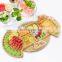 Bamboo Wood Charcuterie Board Cheese Cutting Serving Platter Board Set With Knife Set
