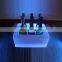 glowing ice bucket champagne ice bucket luminous PE plastic furniture led lighted ice bucket