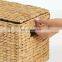 Handmade Natural Woven Hyacinth Storage Baskets with Lid Set of 3 multifunction Woven Natural Basket vietnam cheap wholesale