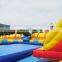 High Quality lake or sea beach water amusement park inflatable water park for adult