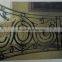 Fancy iron fence for balcony