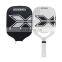 USAPA Approved Toray T700 3K Twill  Face with  Polymer Honeycomb Core Pickleball Paddle Cover Bag