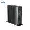 Fanless aluminum alloy mini computer industrial control computer LAN HD Dual network port windows system