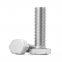 304 stainless steel hexagon bolt din933, hexagon head full thread screw, customized special-shaped part