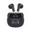 UI Display Tws Earbuds  TWS  LED Display sport  bluetooth Wireless in-ear noise cancelling earbuds with earhook earphone