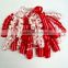 christmas curly ribbon bows with adhesive backing, each curly bow has 12 strands 1/4" x 36" ribbon