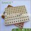 sound absorption perforated wood vaneer acoustic wall ceiling panel