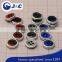 Black MOP Shell Buttons With Plating,pearl Shell Buttons Rim With Plated