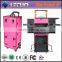 Salon case, Aluminum trolly beauty cases