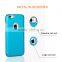 New design dual aluminum sublimation case for iphone 6 2 layer