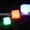 Solar LED light decotative cube with remote control YXF-4343S