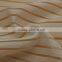 2017 hot selling spring women clothes polyester organza stripe jacquard fabric