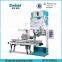 semi automatic ration animal feed bagging machine with conveyor and sewing machine