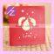 2016 New Design Love Creative 3D Wedding Invitation Party Card 3D-6