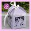 Unique Laser Cut Glitter Paper Flying Butterfly Favor Box Wedding Decorations TH-110
