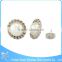 ZS20122 wholesale surgical steel zircon earring single stone gold stud earrings