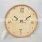 home decor bamboo bell alarm desktop clock, bamboo desktop clock, bell alarm desktop clock