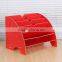 Wholesale wooden magazine rack /used office magazine racks, desk organizer, desktop