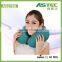 Portable u shape massage travel pillow filled with polystyrene beads
