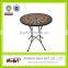 Newest design patio mosaic metal furniture outdoor garden mtal mosaic furniture