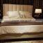 New Design Products Bed Room Furniture Modern White Leather Bed