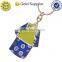 t shirt keychain/cartoon design keychain/color keychain