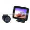 3.5 inch car back seat lcd monitor rear view camera system with 4 way car reverse camera system