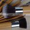 Fashionable private label cheap kabuki travel bamboo handles makeup brush kits