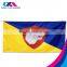 custom digital print world polyester advertise display flag