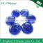 Crystal flat back lampwork decorative glass pebbles for garden