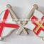 Custom Flag Lapel Pin / Flag Badge With Epoxy Logo Fashion Souvenir Gift