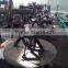 Used tyre cutting machine / tire strips cutting machine