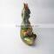 Ceramic Frog Candle Holder With Hoodwink