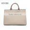 2015 fashion genunin leather handbag tote bag for ladies