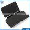 customized back clip mobile phone leather flip case for iphone