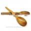 Waviness Handle Wooden Spoon Soup Coffee Spoon Tableware